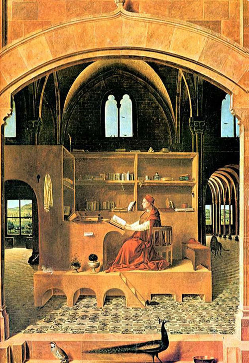  Antonello da Messina -  San Girolamo nello studio